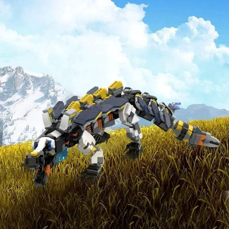 MOC-193042 Snapmaw Model Building Blocks Crocodile Mecha Building Bricks MOC - ToylandEU