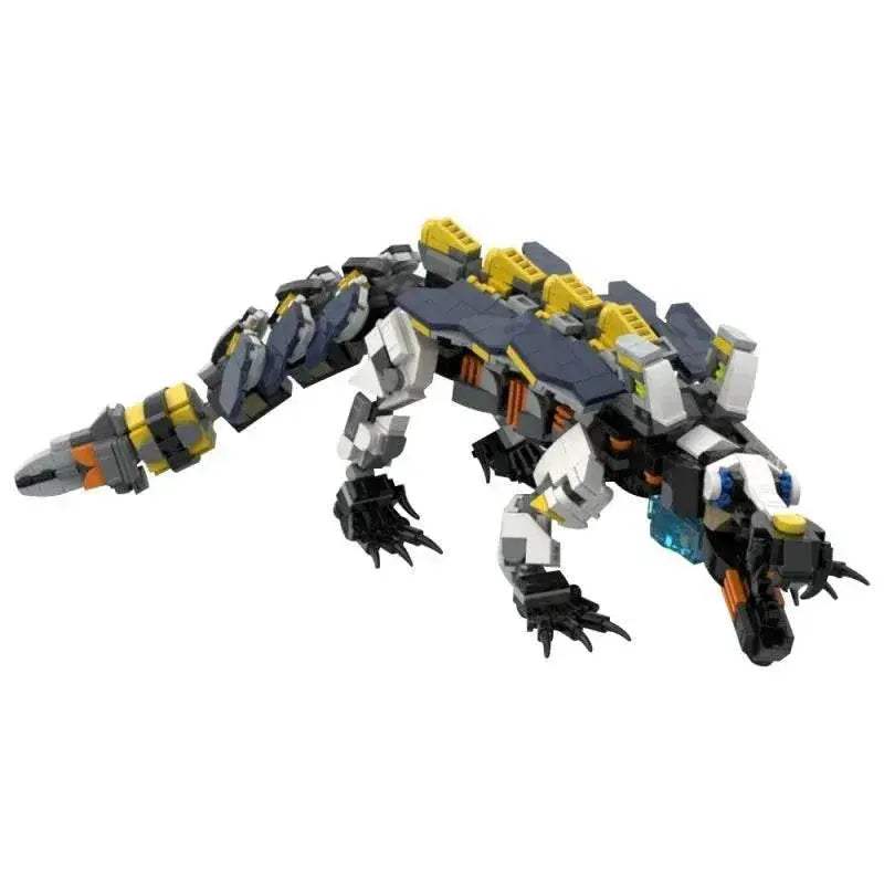MOC-193042 Snapmaw Model Building Blocks Crocodile Mecha Building Bricks MOC - ToylandEU