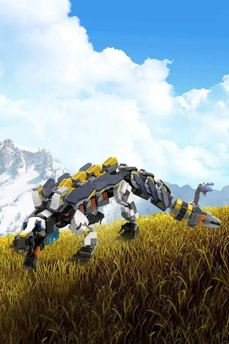 MOC-193042 Snapmaw Model Building Blocks Crocodile Mecha Building Bricks MOC - ToylandEU