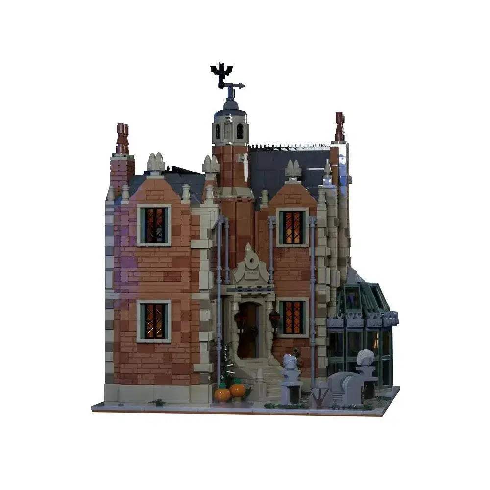 MOC-195520 Modular Haunted Mansion Building Blocks Building Bricks MOC Gift - ToylandEU