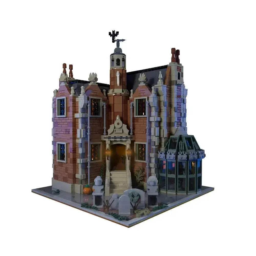 MOC-195520 Modular Haunted Mansion Building Blocks Building Bricks MOC Gift - ToylandEU
