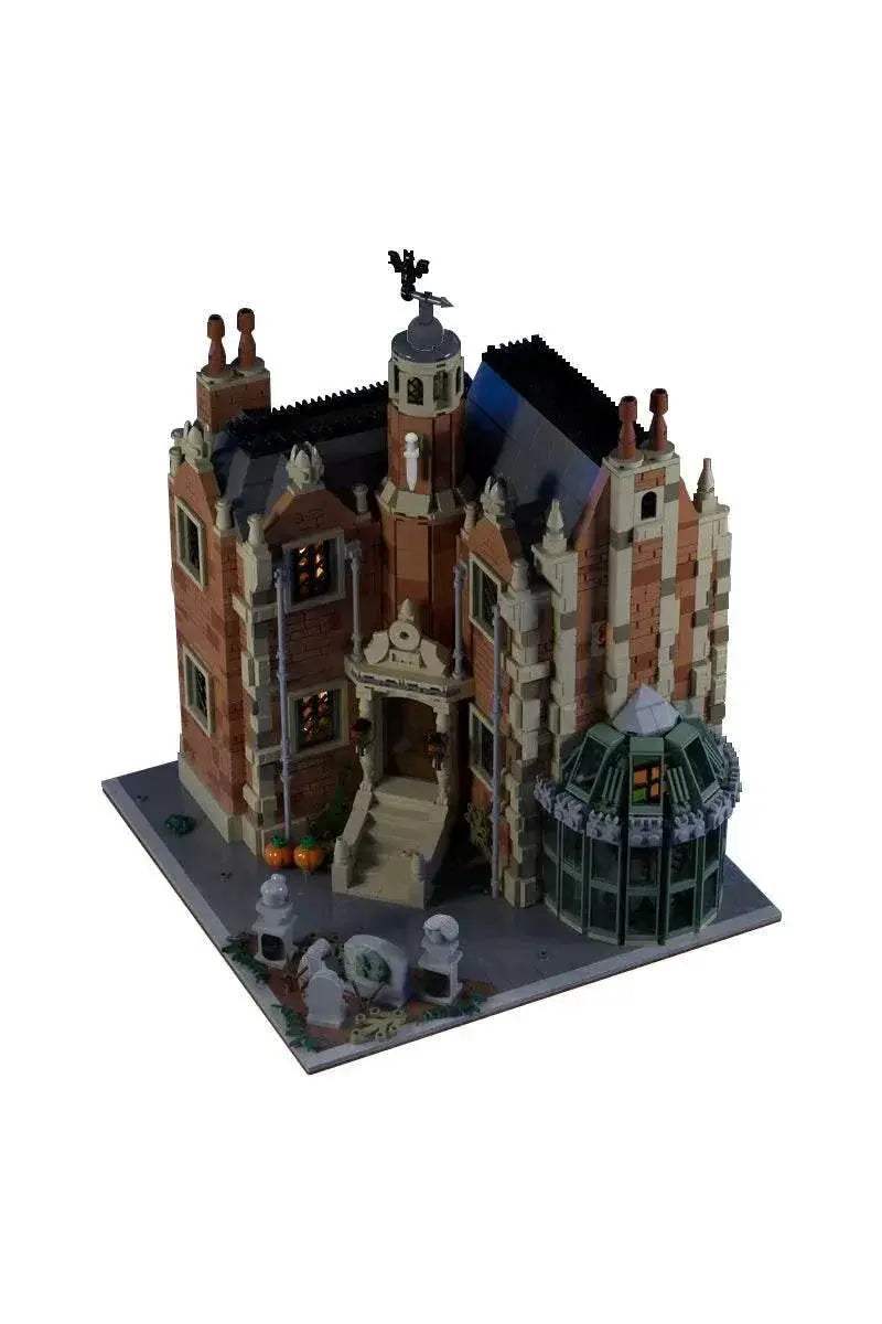 MOC-195520 Modular Haunted Mansion Building Blocks Building Bricks MOC Gift - ToylandEU