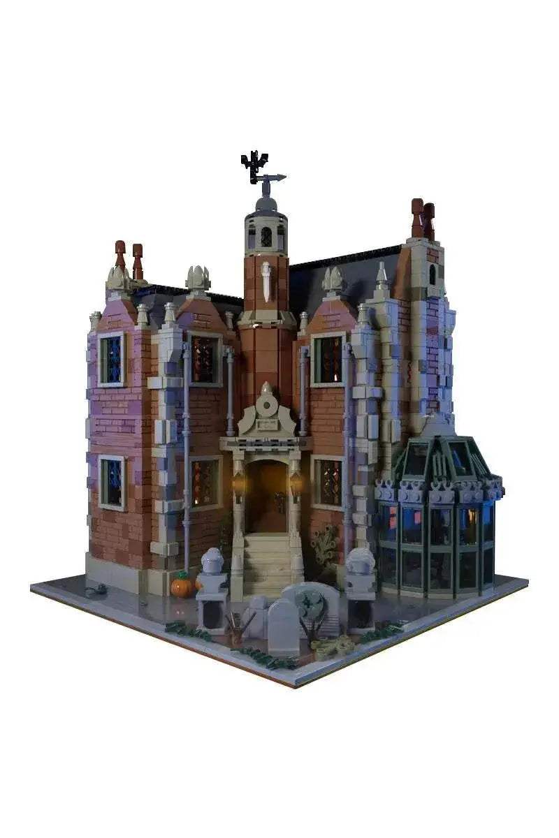 MOC-195520 Modular Haunted Mansion Building Blocks Building Bricks MOC Gift - ToylandEU