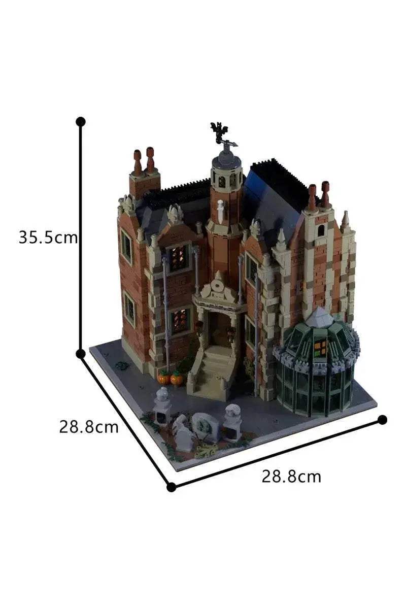 MOC-195520 Modular Haunted Mansion Building Blocks Building Bricks MOC Gift - ToylandEU