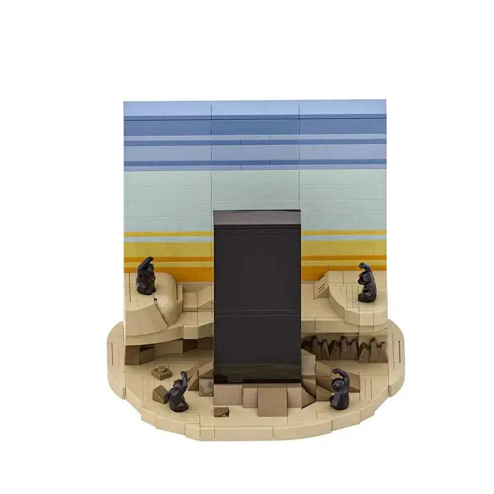 MOC 2001 A Space Odyssey Postcard Model Building Blocks Gift Building Bricks MOC - ToylandEU