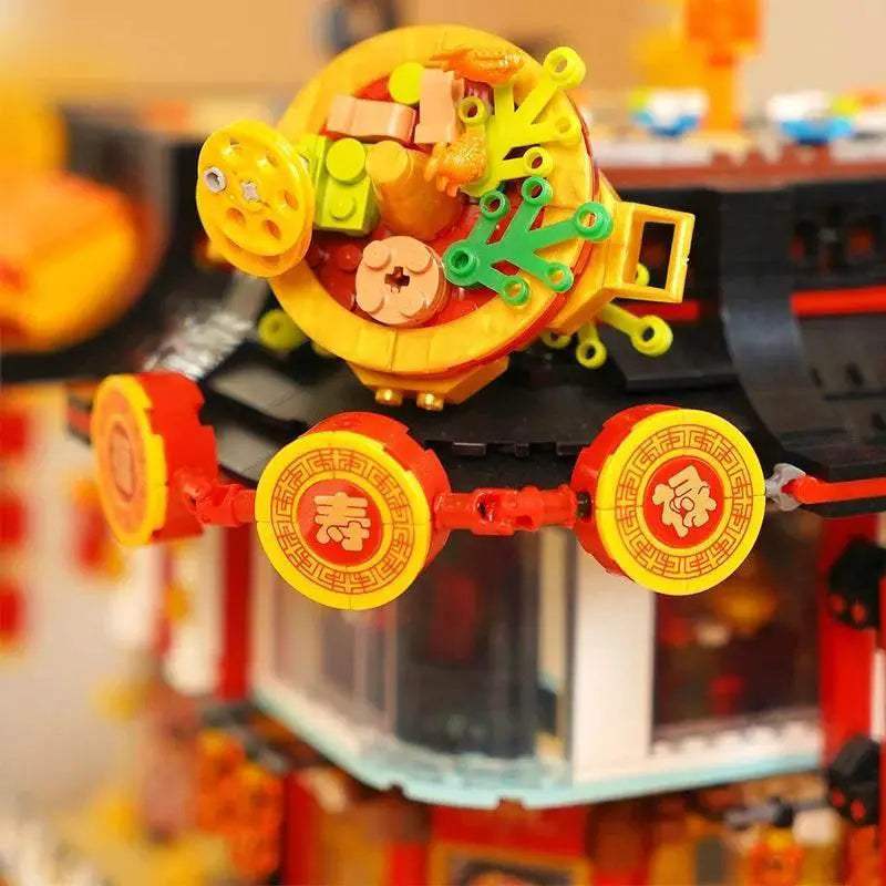  4653PCS Creative Expert City Street View Chinatown Model -  ToylandEU™