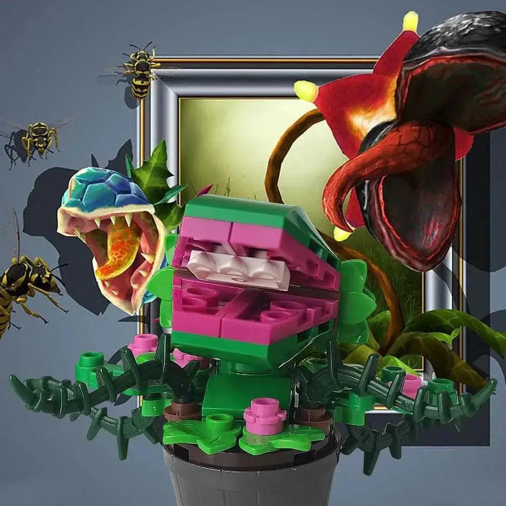  MOC MOC-89464 Horrors Audrey II Chomper Flower Building Blocks Building Bricks MOC -  ToylandEU™