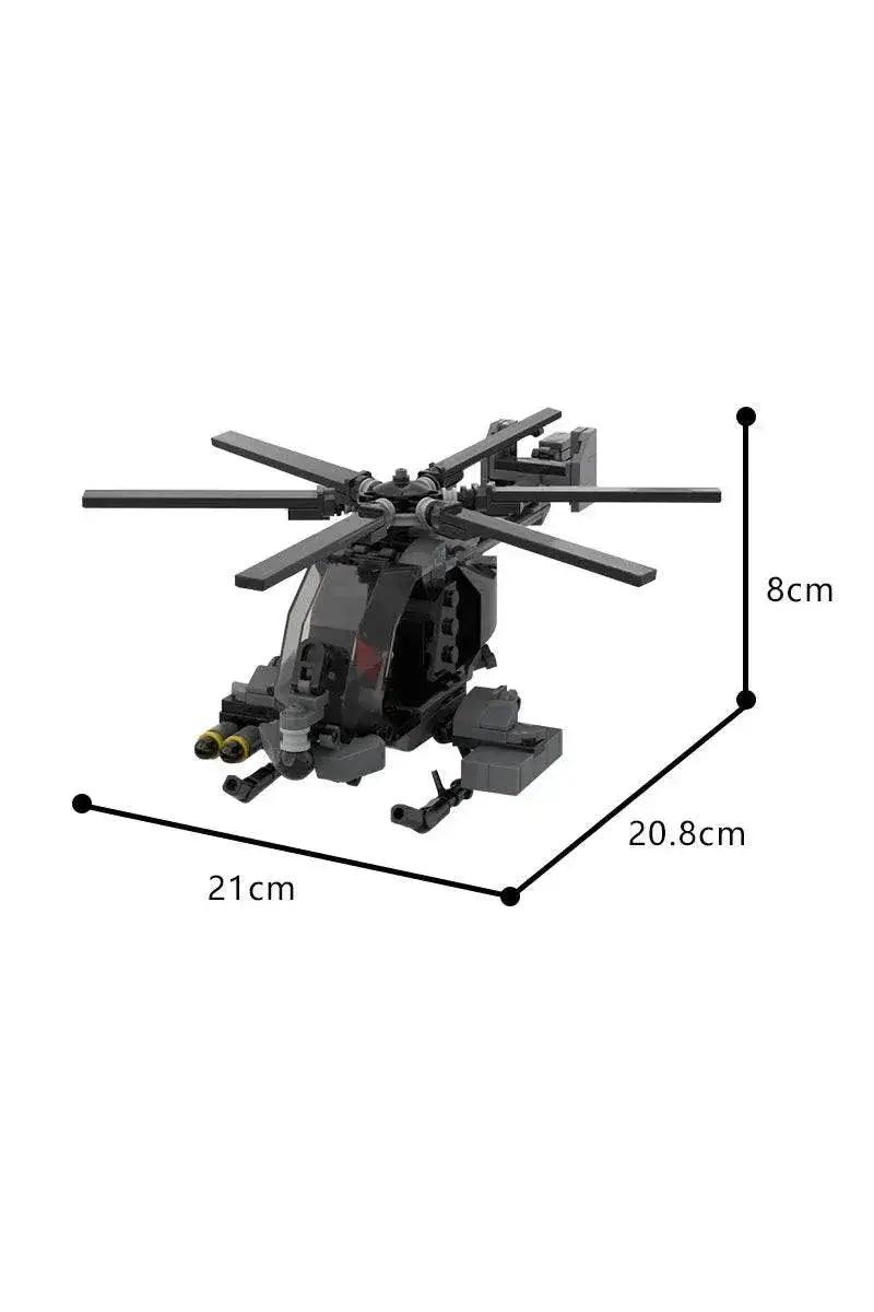  MOC MOC AH-7 Notar Aircraft Model Building Blocks Building Bricks MOC Gift -  ToylandEU™
