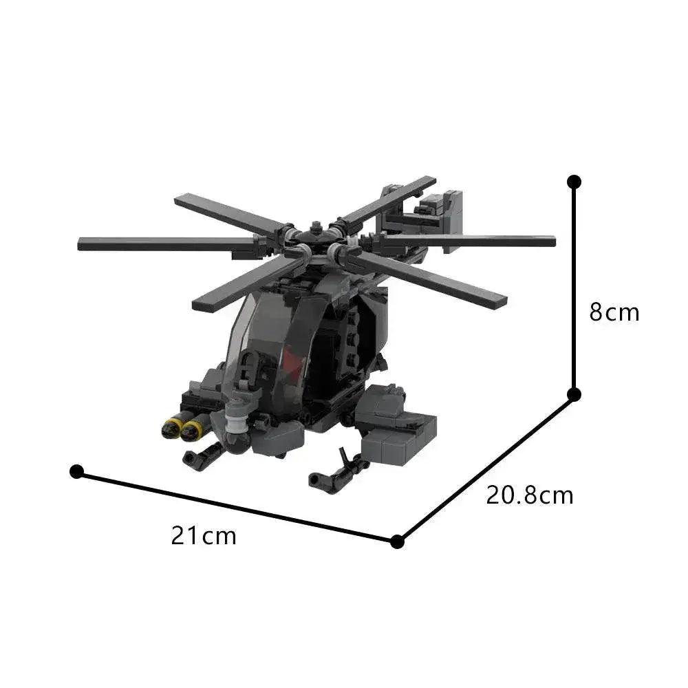  MOC MOC AH-7 Notar Aircraft Model Building Blocks Building Bricks MOC Gift -  ToylandEU™