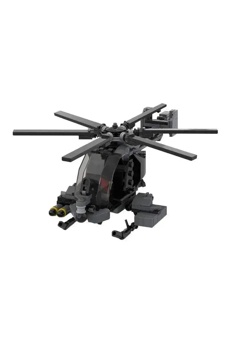 MOC AH-7 Notar Aircraft Model Building Blocks Building Bricks MOC Gift - ToylandEU
