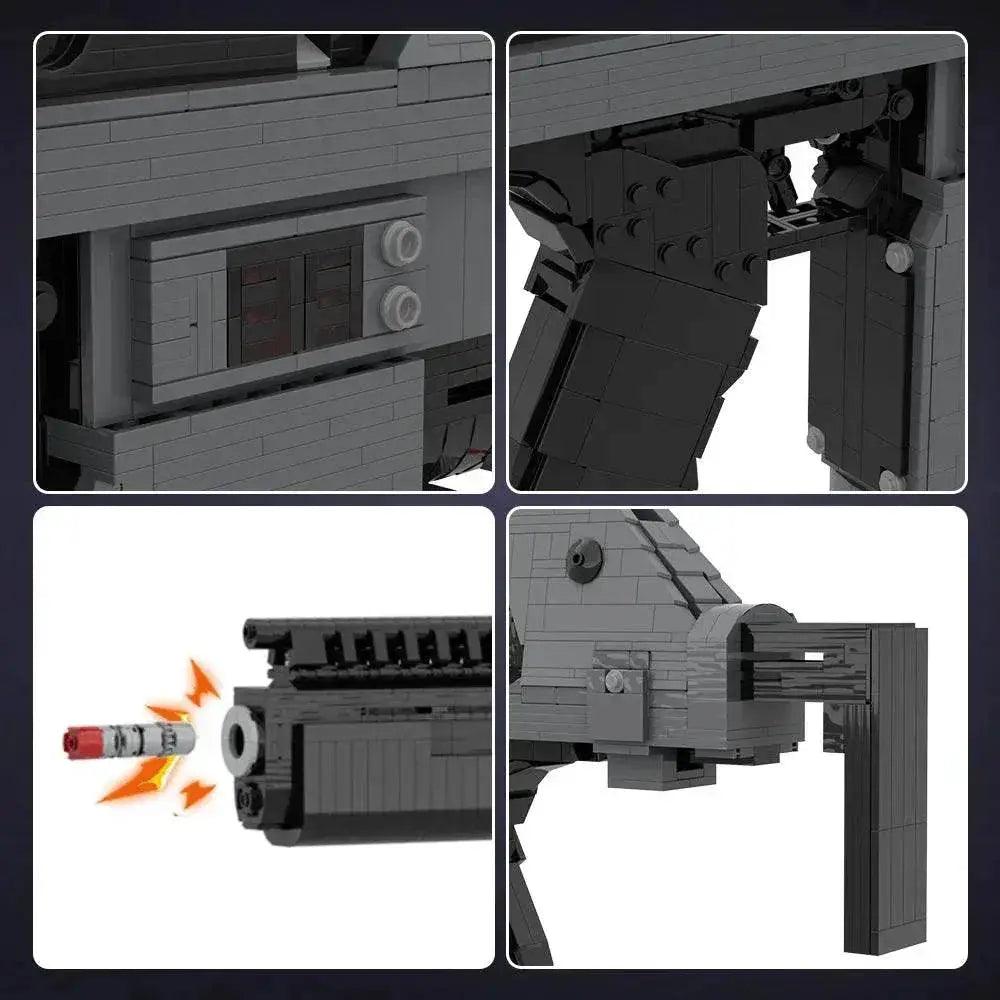  MOC MOC Aliens Movie M41A Pulse Rifle Model Building Blocks Gift Building Bricks MOC -  ToylandEU™