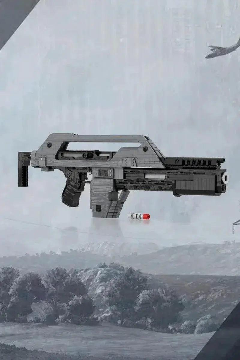  MOC MOC Aliens Movie M41A Pulse Rifle Model Building Blocks Gift Building Bricks MOC -  ToylandEU™