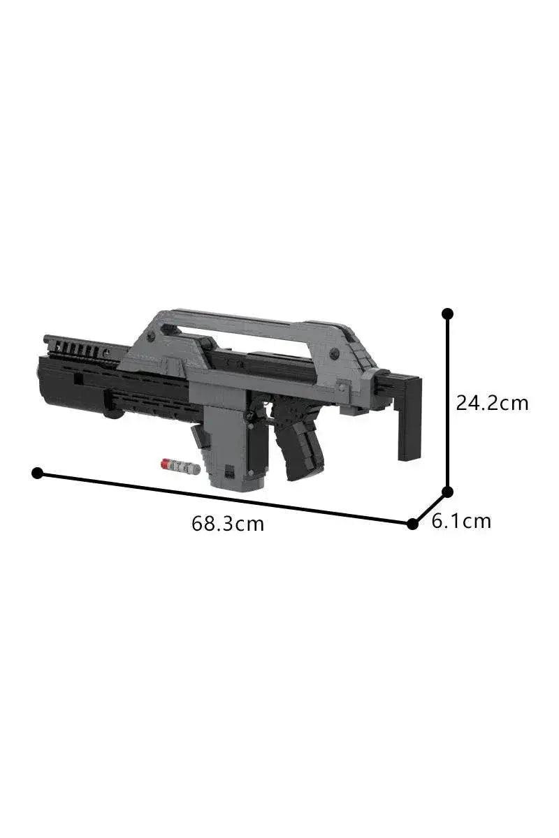  MOC MOC Aliens Movie M41A Pulse Rifle Model Building Blocks Gift Building Bricks MOC -  ToylandEU™