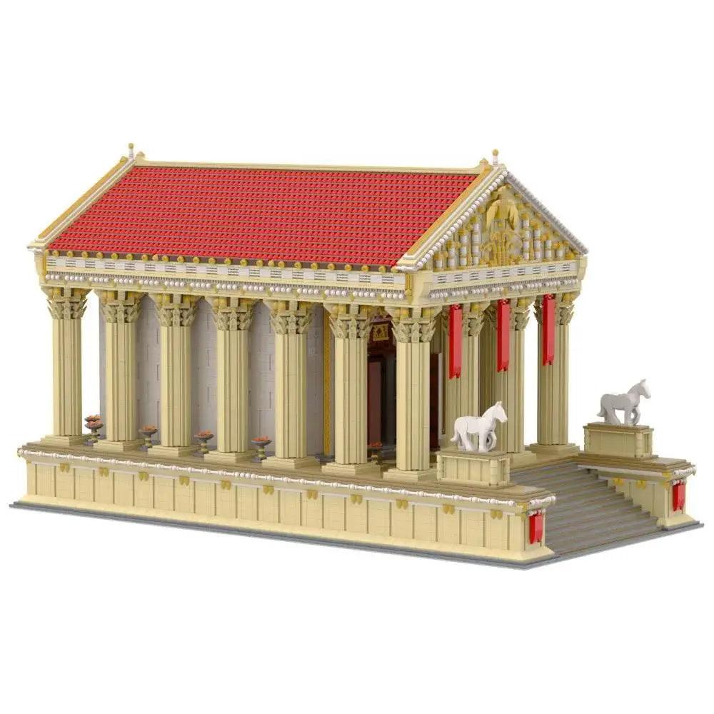  MOC MOC Ancient Roman Temple Model Building Blocks Gift Set Building Bricks MOC -  ToylandEU™