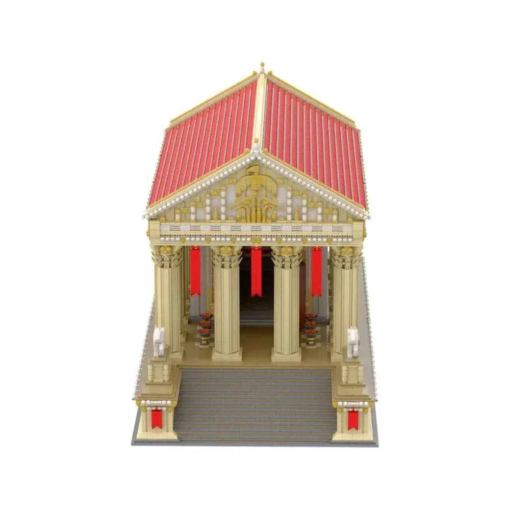  MOC MOC Ancient Roman Temple Model Building Blocks Gift Set Building Bricks MOC -  ToylandEU™
