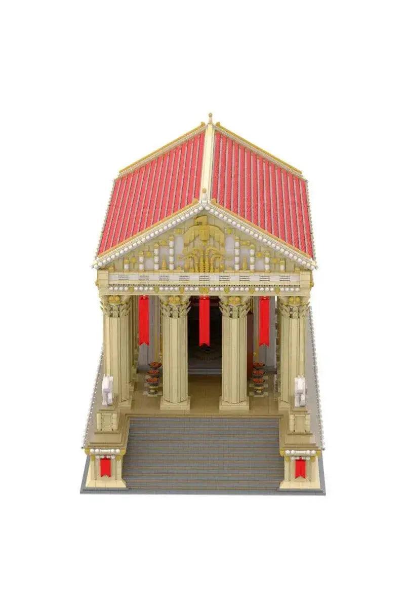  MOC MOC Ancient Roman Temple Model Building Blocks Gift Set Building Bricks MOC -  ToylandEU™