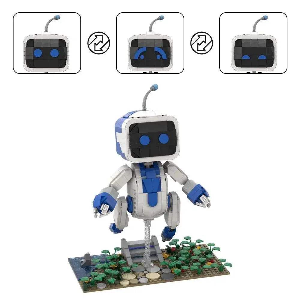  MOC MOC Astro Bot Model Building Blocks Cosmic Adventure Game Building Bricks MOC -  ToylandEU™