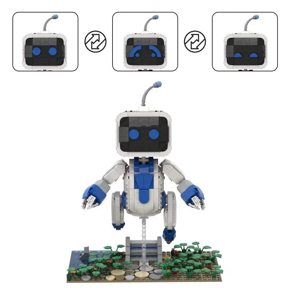  MOC MOC Astro Bot Model Building Blocks Cosmic Adventure Game Building Bricks MOC -  ToylandEU™