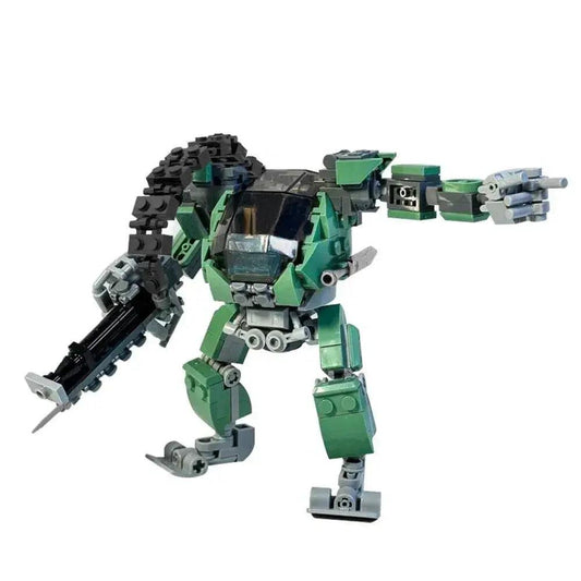  MOC MOC Avatars AMP Mecha Model Building Blocks Green Robot Gift Building Bricks MOC -  ToylandEU™