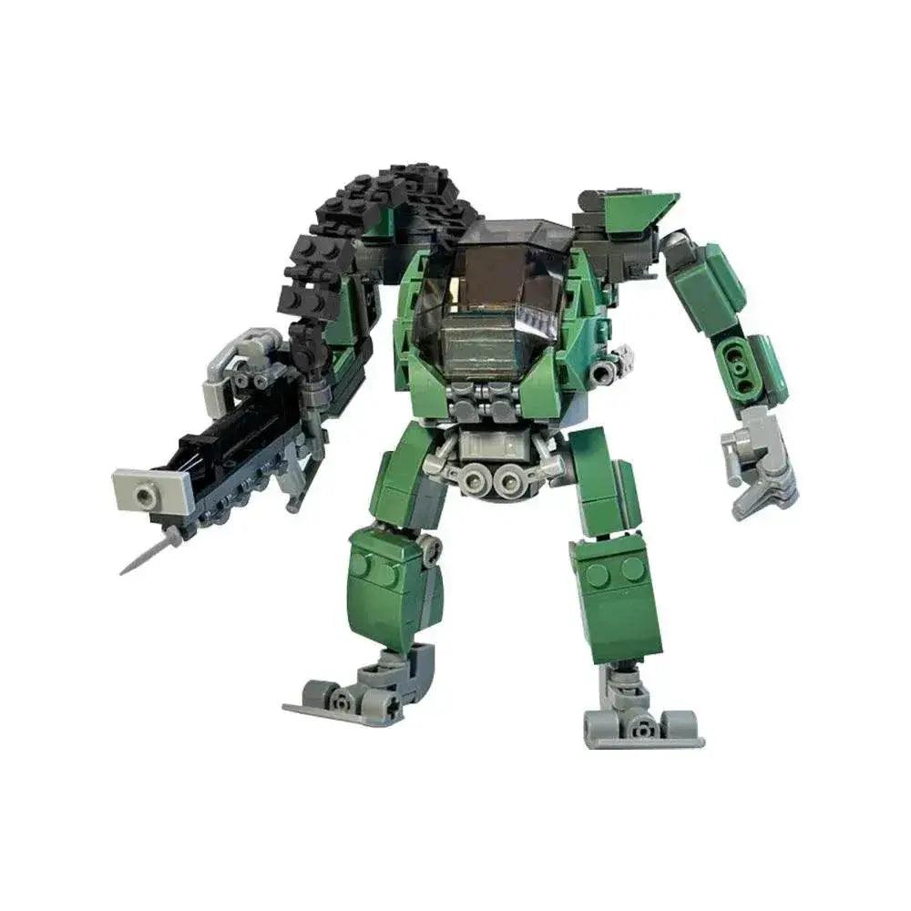  MOC MOC Avatars AMP Mecha Model Building Blocks Green Robot Gift Building Bricks MOC -  ToylandEU™
