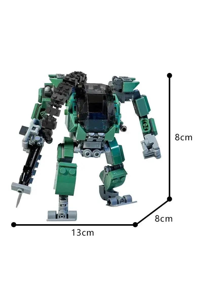 MOC MOC Avatars AMP Mecha Model Building Blocks Green Robot Gift Building Bricks MOC -  ToylandEU™
