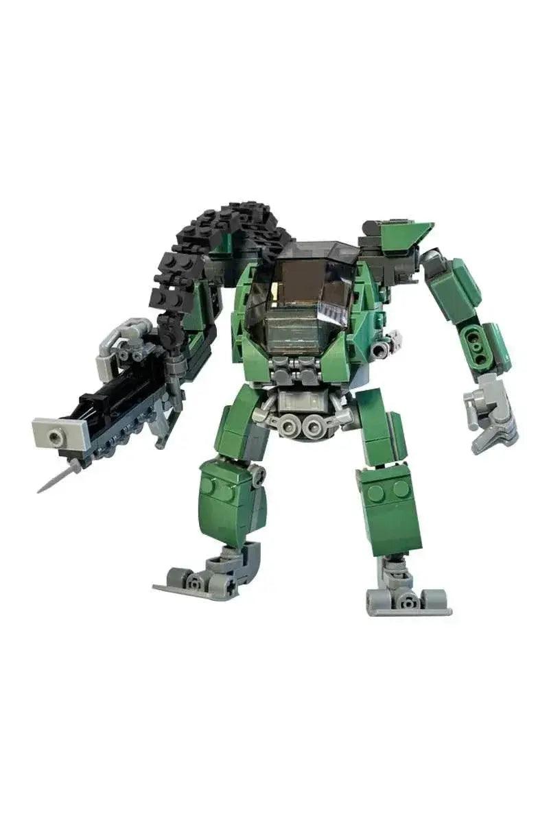  MOC MOC Avatars AMP Mecha Model Building Blocks Green Robot Gift Building Bricks MOC -  ToylandEU™