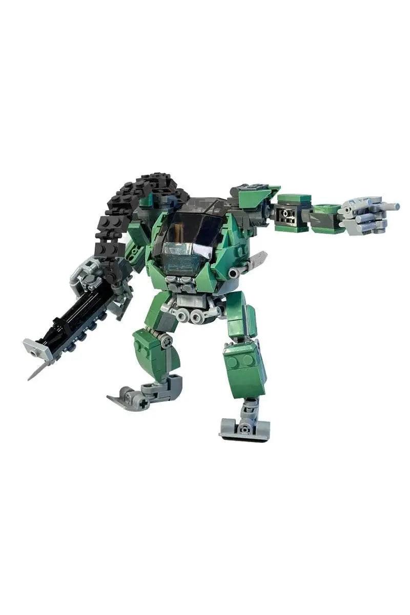  MOC MOC Avatars AMP Mecha Model Building Blocks Green Robot Gift Building Bricks MOC -  ToylandEU™