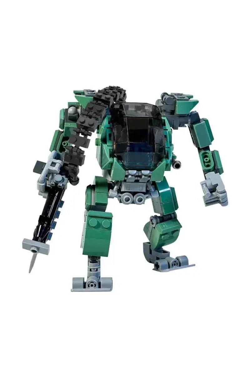  MOC MOC Avatars AMP Mecha Model Building Blocks Green Robot Gift Building Bricks MOC -  ToylandEU™