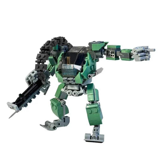 MOC Avatars AMP Mecha Model Building Blocks Green Robot Gift Building Bricks MOC - ToylandEU