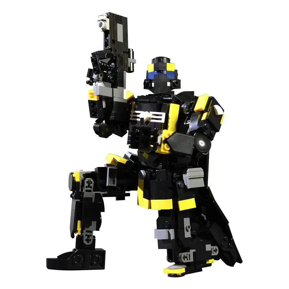MOC B-01 Tactical Armor Building Blocks Helldivers 2 Building Bricks MOC Gift - ToylandEU
