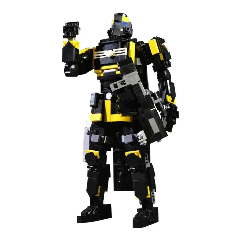 MOC B-01 Tactical Armor Building Blocks Helldivers 2 Building Bricks MOC Gift - ToylandEU