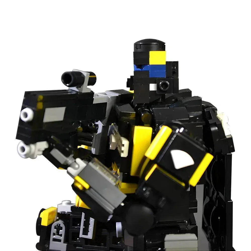 MOC B-01 Tactical Armor Building Blocks Helldivers 2 Building Bricks MOC Gift - ToylandEU