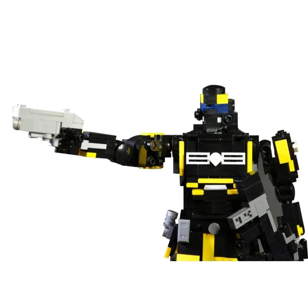 MOC B-01 Tactical Armor Building Blocks Helldivers 2 Building Bricks MOC Gift - ToylandEU