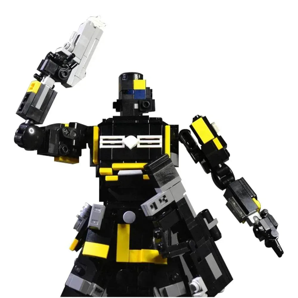 MOC B-01 Tactical Armor Building Blocks Helldivers 2 Building Bricks MOC Gift - ToylandEU