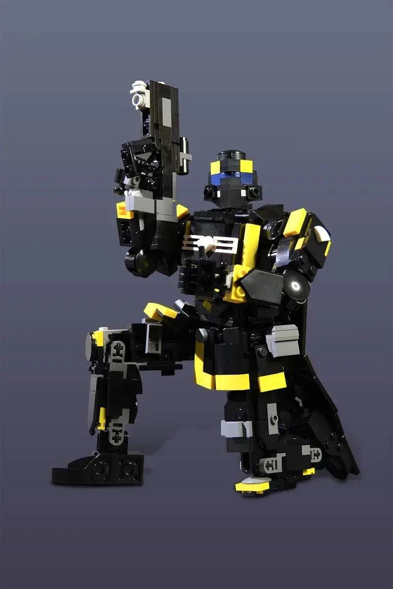 MOC B-01 Tactical Armor Building Blocks Helldivers 2 Building Bricks MOC Gift - ToylandEU