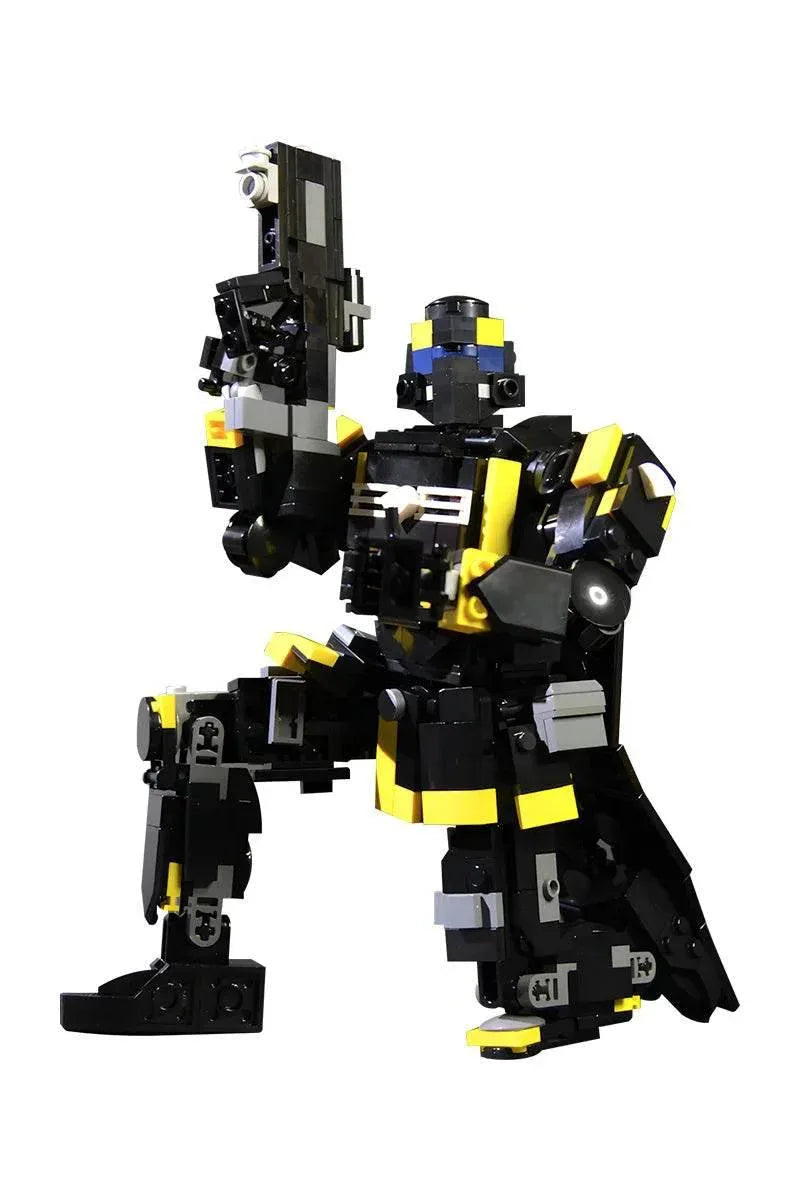 MOC B-01 Tactical Armor Building Blocks Helldivers 2 Building Bricks MOC Gift - ToylandEU