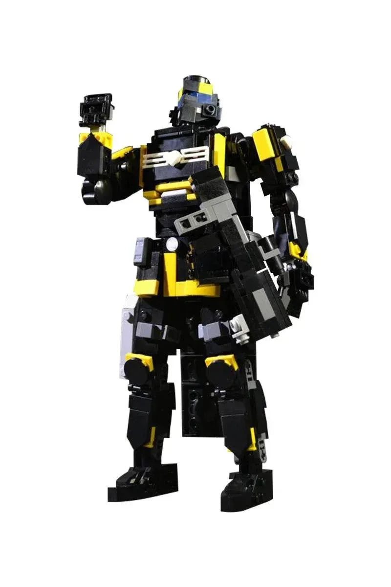 MOC B-01 Tactical Armor Building Blocks Helldivers 2 Building Bricks MOC Gift - ToylandEU