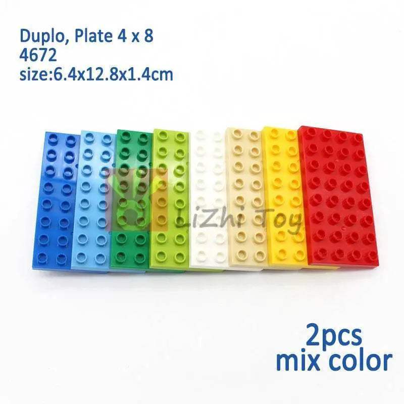 MOC Big Size Building Blocks Bricks Slope Windows Door Toys - ToylandEU