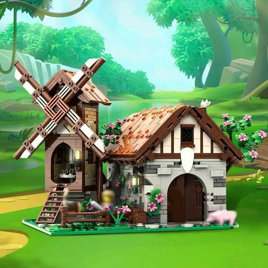  MOC MOC Blacksmith's Breeze Modular Building Blocks Gift Set Building Bricks MOC -  ToylandEU™