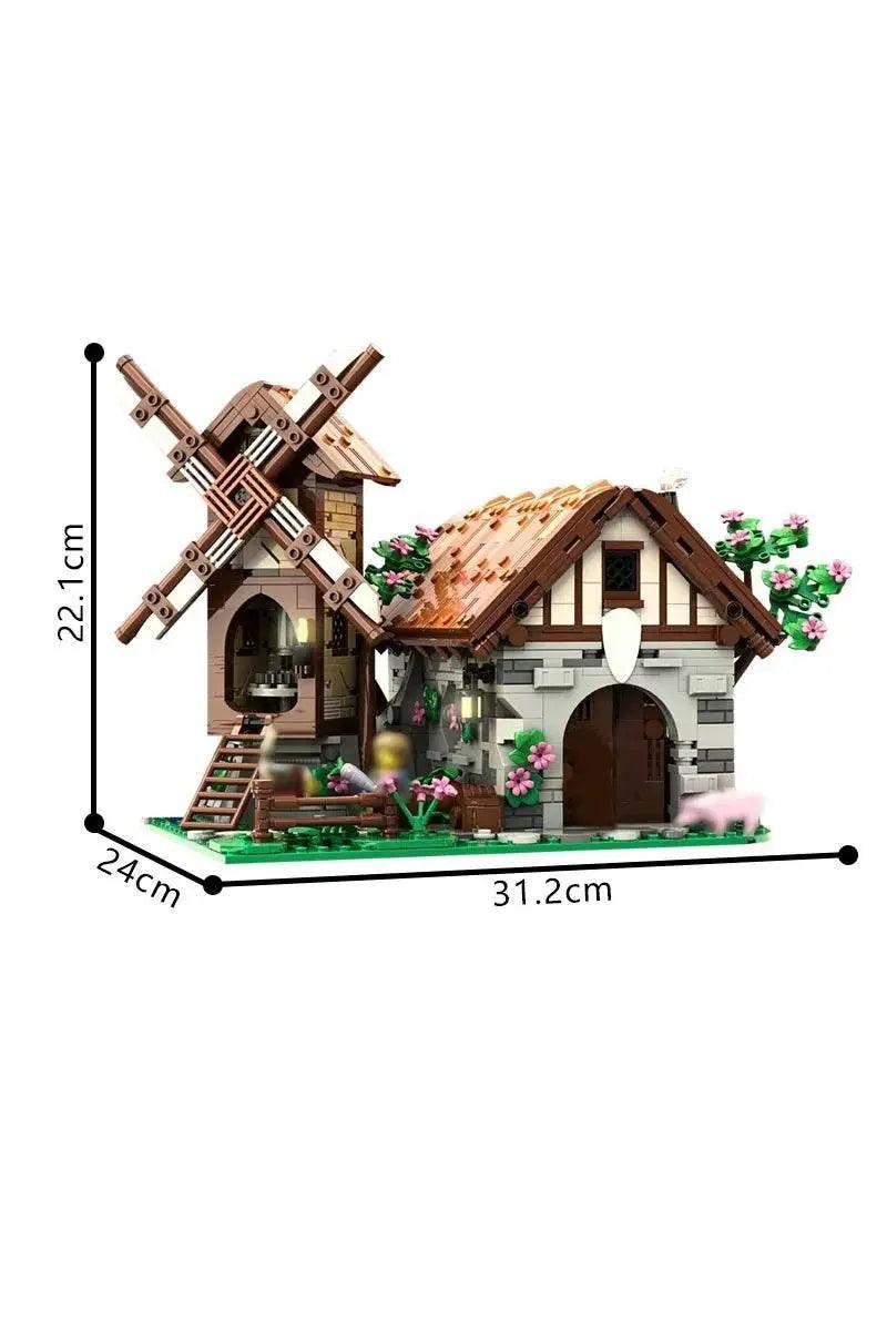  MOC MOC Blacksmith's Breeze Modular Building Blocks Gift Set Building Bricks MOC -  ToylandEU™