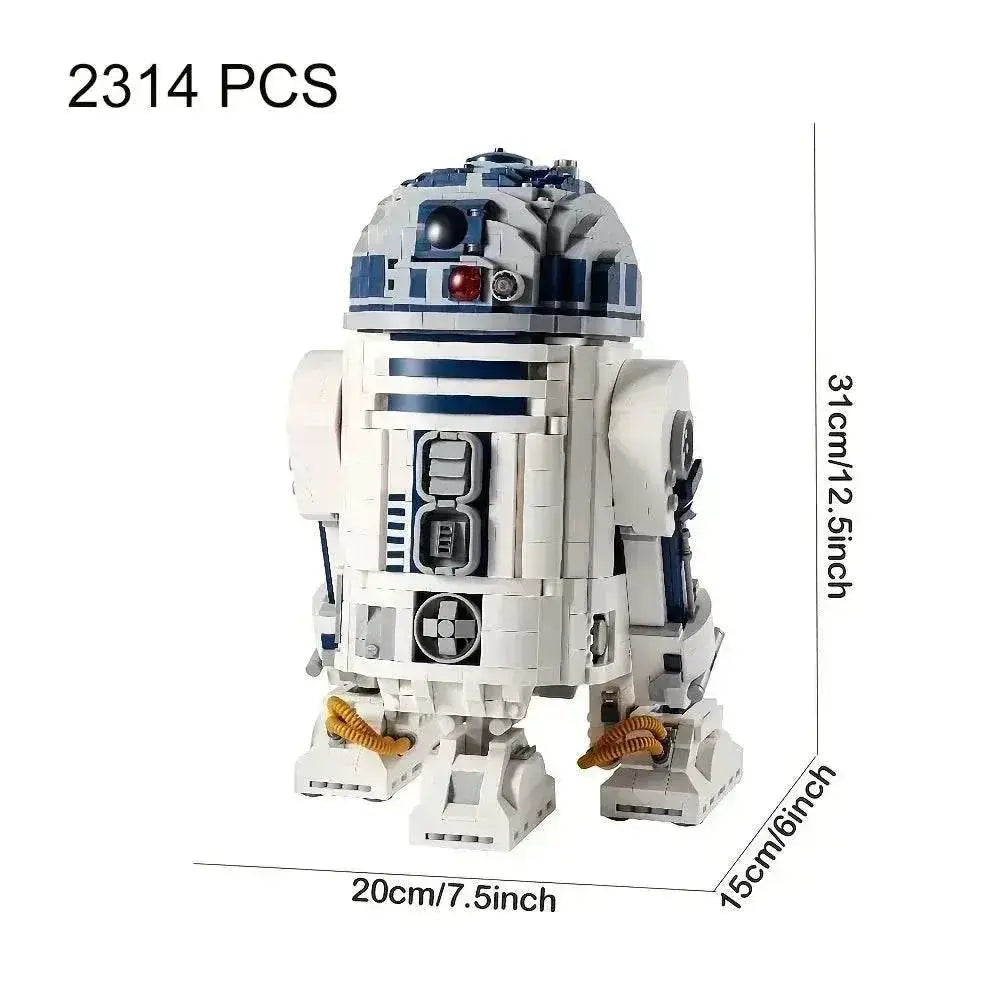 MOC Buildable Space War Brick Building Blocks Robot Set Toys Building Bricks MOC - ToylandEU