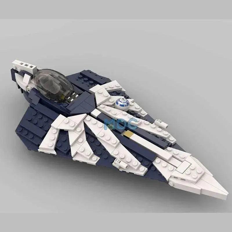  MOC MOC Building Blocks Delta-7 Aethersprite Light Interceptor Toys Building Bricks MOC -  ToylandEU™