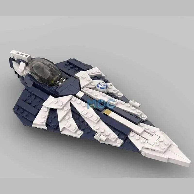 MOC Building Blocks Delta-7 Aethersprite Light Interceptor Toys Building Bricks MOC - ToylandEU