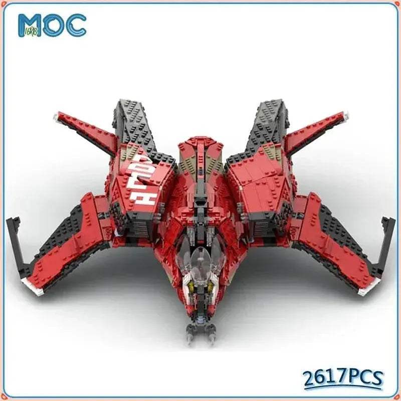 MOC Building Blocks Mustang Omega Space Shuttle Model Toys Building Bricks MOC - ToylandEU
