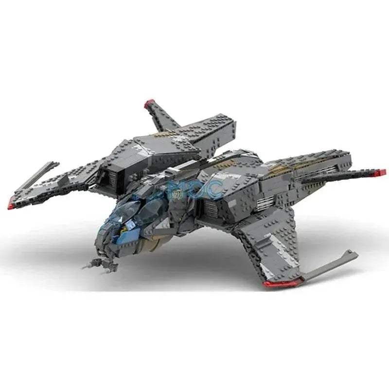 MOC Building Blocks Mustang Omega Space Shuttle Model Toys Building Bricks MOC - ToylandEU