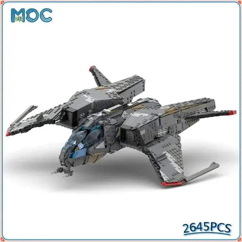 MOC Building Blocks Mustang Omega Space Shuttle Model Toys Building Bricks MOC - ToylandEU