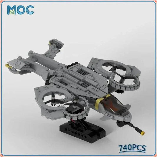  MOC MOC Building Blocks Seawasp Plane Fighter 740PCS Set Building Bricks MOC -  ToylandEU™