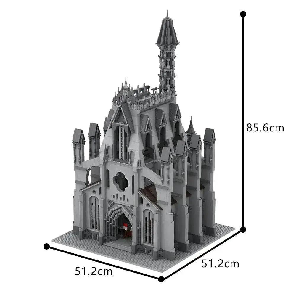 MOC MOC Cathedral of the Great Visage Model Building Blocks Gift Building Bricks MOC -  ToylandEU™