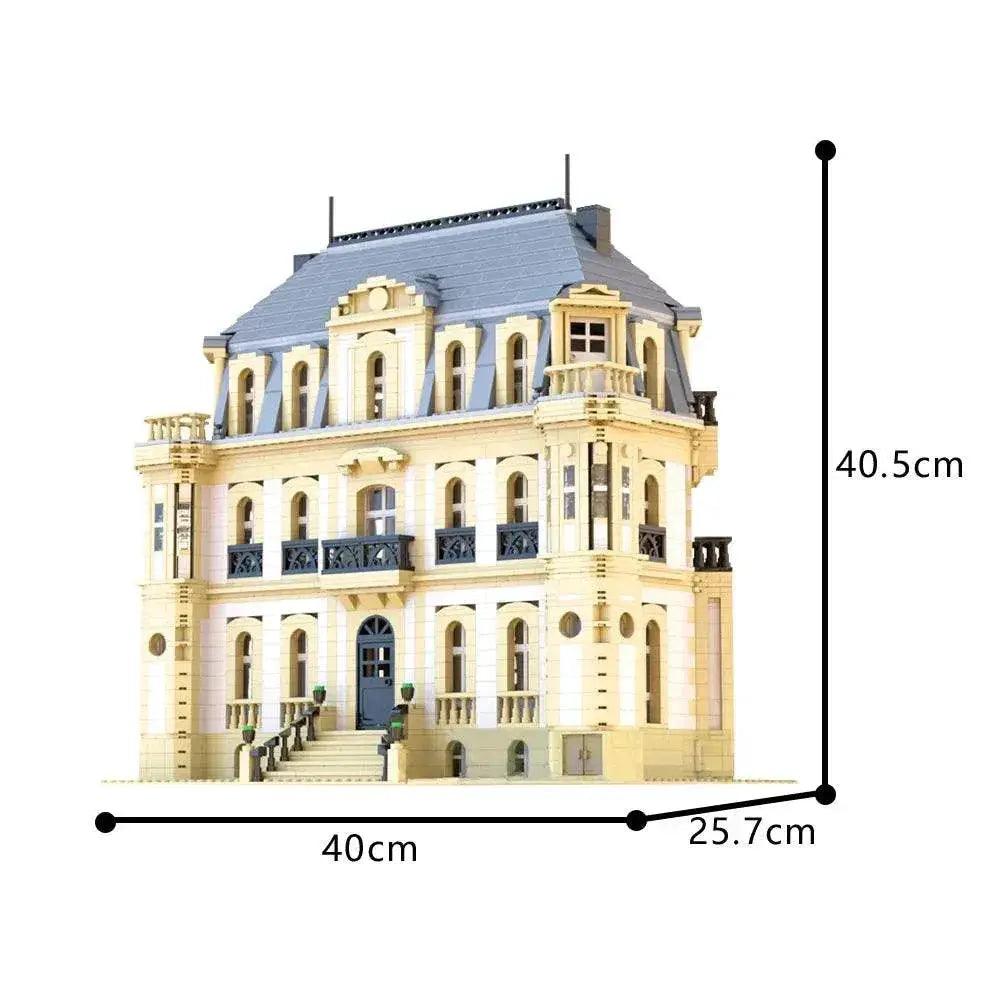 MOC MOC Château Saint-Jean Model Building Blocks Car Venue Gift Building Bricks MOC -  ToylandEU™