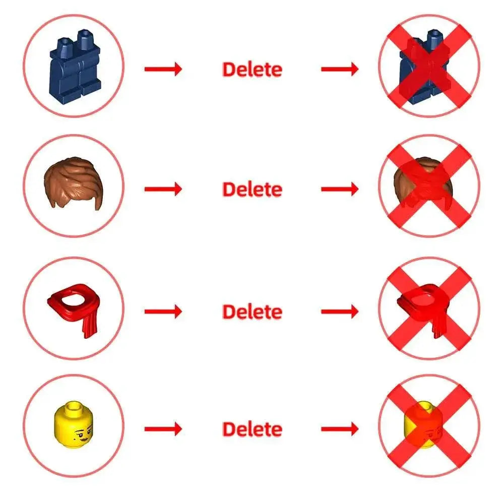 MOC Christmas Street Clock Building Blocks Winter Village Gift Building Bricks MOC - ToylandEU